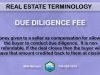 Due Diligence Fee