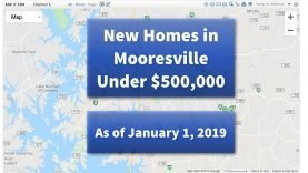 New Homes:  Mooresville under $500,000