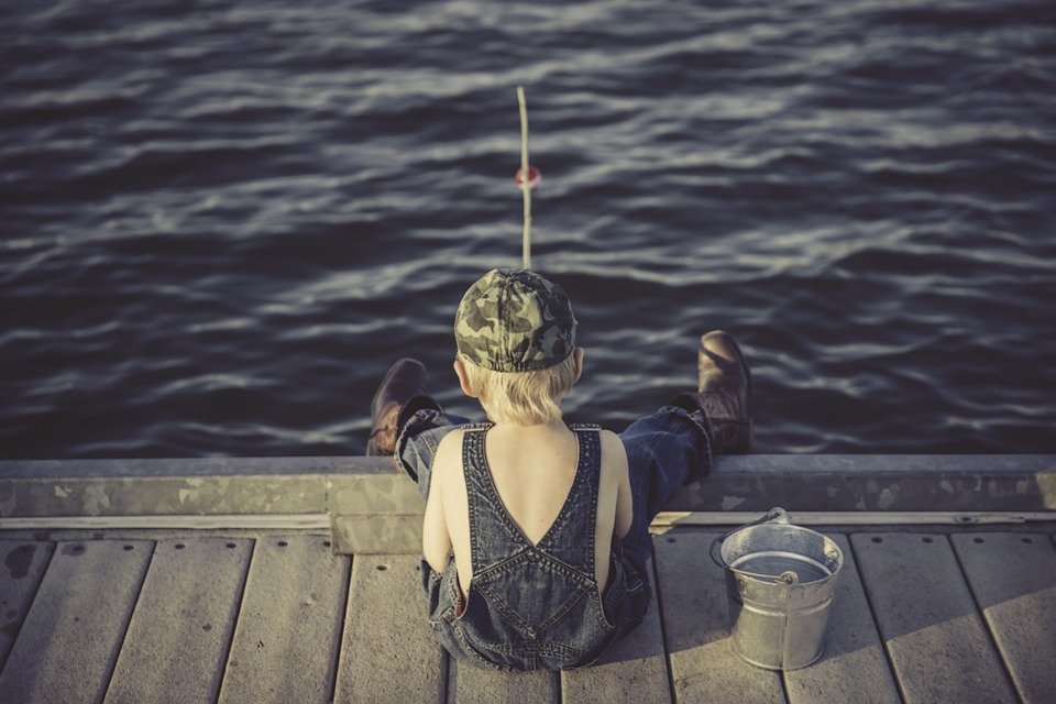 Fishing on lake norman