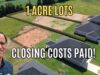 large lots for your new home